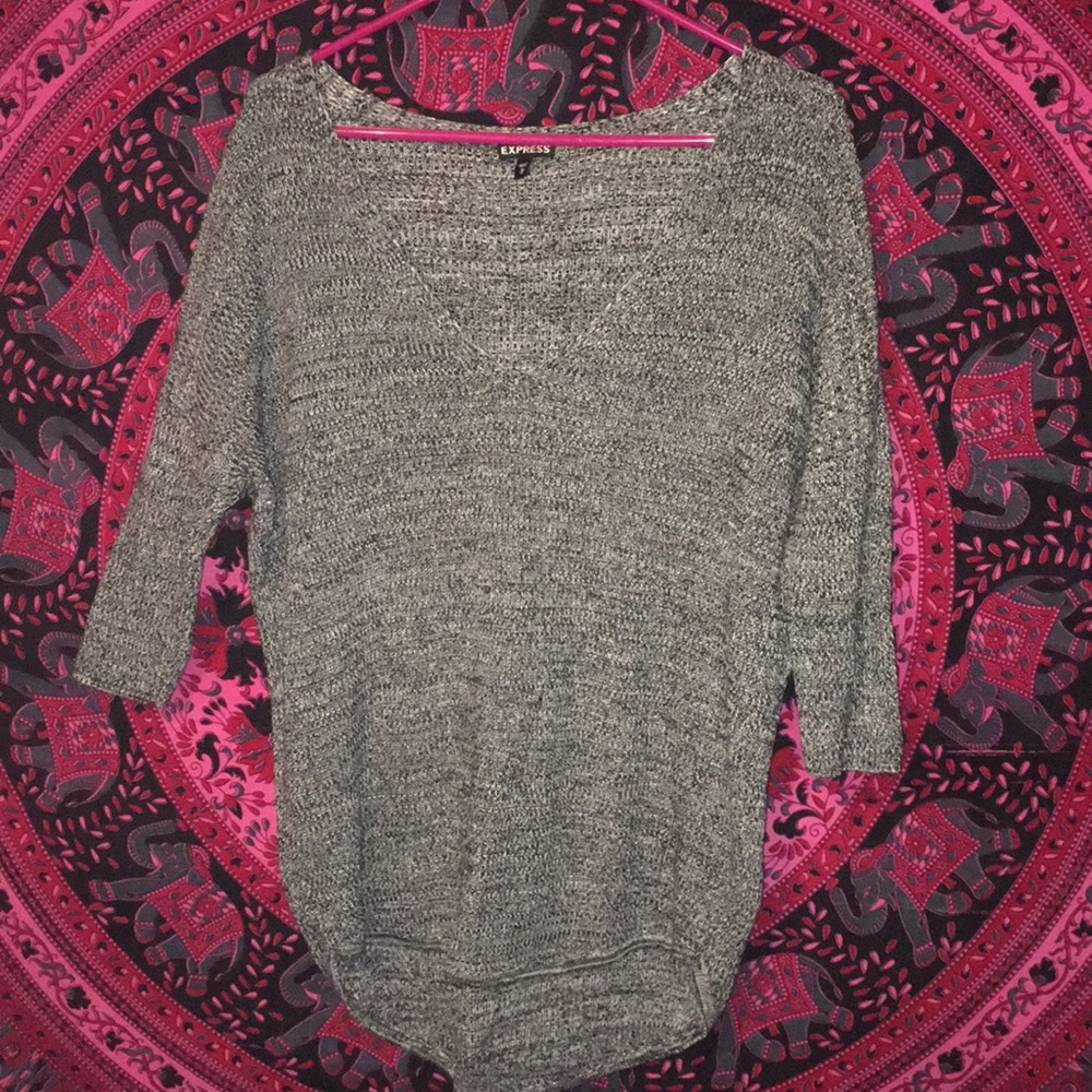 Express high low top